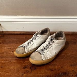 Golden Goose Low Top Distressed Sneakers